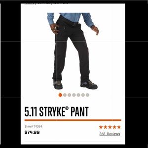 5.11 STRYKE- Men’s gently used tactical pants